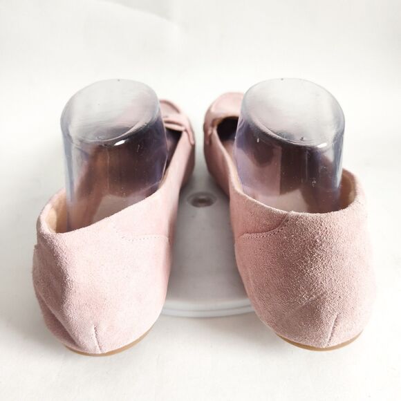 Merona Penny Loafers Size 11 Pastel Pink Slip On Suede Preppy Flat Comfort Shoes - Picture 3 of 10